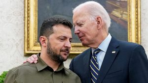 Biden Signed A Ten-Year Commitment To Give Ukraine Military Aid.